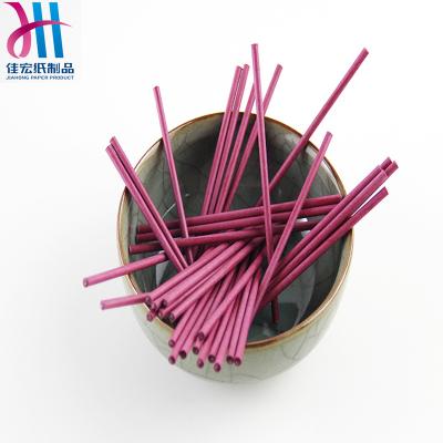 China Customizable Color And Size Eco - Friendly Paper Lollipop Paper Candy Stick for sale