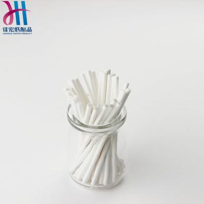 China 100% Eco-friendly Lollypop Stick Color Paper Lollipop Paper Sticks for sale