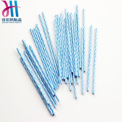 China Direct Selling Eco - Friendly Degradable Printing Milk Lollypop Candy Paper Sticks for sale