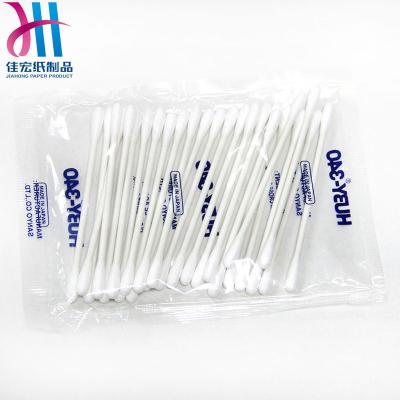 China Eco-friendly professional manufacturing soft and safe cotton swab stick paper cotton swab for sale