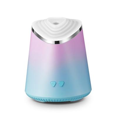 China Small Scale Household Originality Gift LED Aromatherapy Diffuser Humidifier Household 7 Bedroom Pregnant Woman Colorful Mute Steam Baby for sale