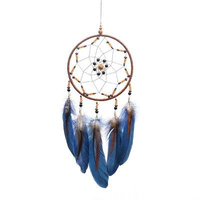 China Art Decor Wholesale Handmade Home Dream Feather Catcher Living Room Decor for sale