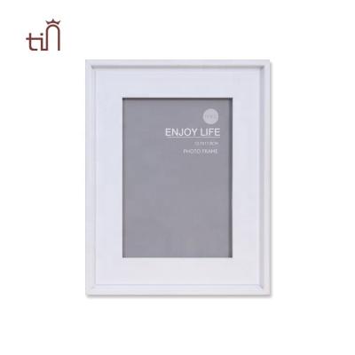 China Wholesale home white wall hanging decoration photo display and photo rack picture frame for sale