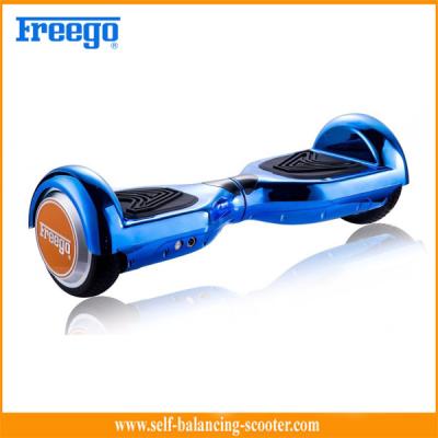 China Dual Wheel Self Balance Skate Board Blue Drift Style For Children for sale