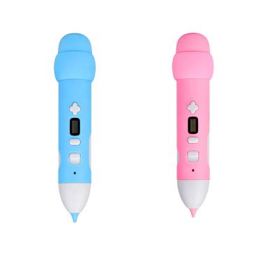 China 2020 Best Sell Newest Educational Kid Toys Low Temperature 3d Painting Pen With Filament 3d Digital Pen for sale