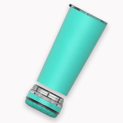 China Oem Sub woofer Home Use Portable Water Bottle Cooler Mini Wireless Speaker Blue tooth Speaker Cup Speaker Blue tooth for sale