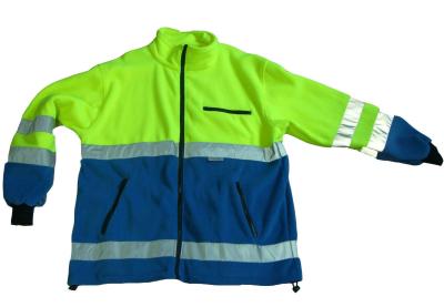 China Hi Vis Fleece Jacket for sale