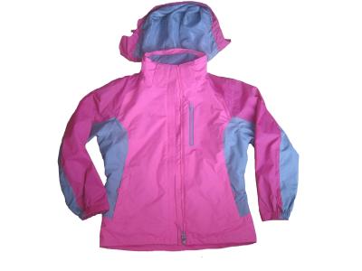 China Ladies Outdoor Jacket with Inner Fleece Jacket for sale