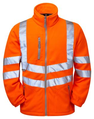 China High-Visibility Clothing Safety Fleece Jacket for sale