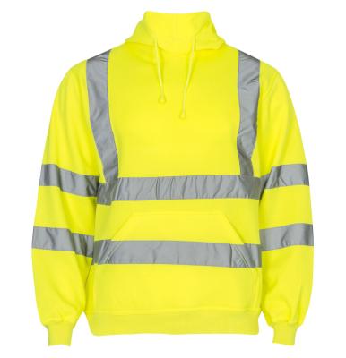 China Hi Vis Reflective Fleece Hoodie Sweatshirt for sale