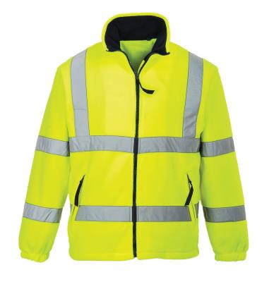 China Hi Vis Fleece Reflective Safety Jacket for sale