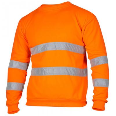 China Hi Vis Fleece Workwear Reflective Safety Sweatshirt for sale