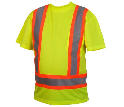 China Hi Vis T-shirt Reflective Roadway Safetywear for sale