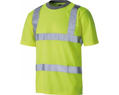 China Hi Vis Short Sleeve T-shirt Reflective Safety Workwear for sale