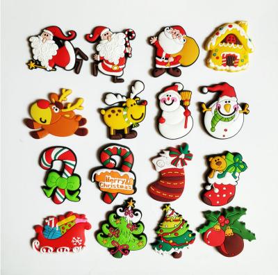 China Bright And Beautiful Durable Promotional 3D Christmas Fridge Magnet for sale