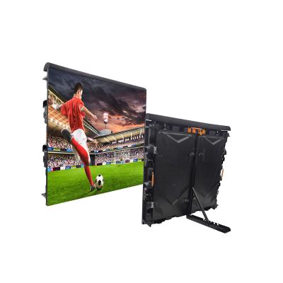 China Football Stadium Perimeter Display Cabinet Large Outdoor Video Led Stadium 960X960mm P5 P6.67 P8 P10 Led Display Screen for sale