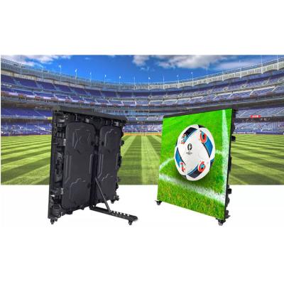 China P10 High Resolution Outdoor Advertising Football Stadium Perimeter LED Display/LED Screen/LED Capacitive Panel for sale