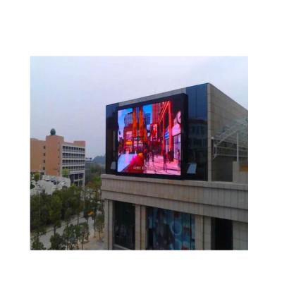 China Factory Outdoor Large Capacitive Advertising Board LED Outdoor Capacitive Wall Sign P6 Video Outdoor Advertising Led Display Screen for sale