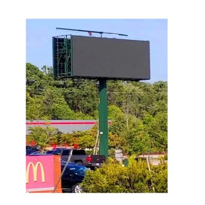 China P5 P6 P6.67 P8 P10 Outdoor Rear Service Installation Advertising Billboard LED Display Panel P8 Fixed Video Wall Display Screen for sale