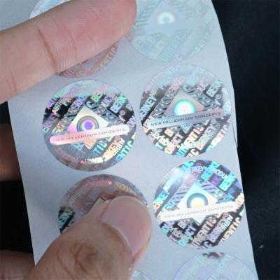 China Waterproof Custom 3D Hologram Anti-Counterfeit Tape Label for sale