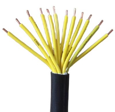 China Corrosion Resistance Stable and Reliable Corrosion Resistance Cylinder Shape Black Control Cable for sale