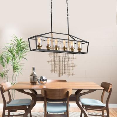 China Industrial Contemporary Chandelier 220V Acrylic Indoor Modern Light Fixtures Hotel Led Pendant Light for sale