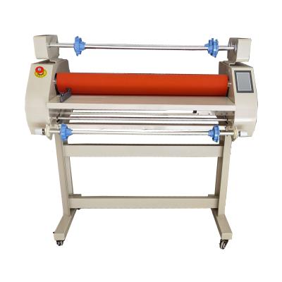 China Laminator Factory A2 A3 Double Size Small Manual Rubber Roller Cold And Hot Machine For Small Workshops for sale