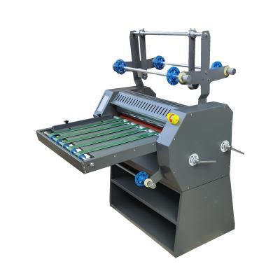 China Film bopp mill double cold and hot side pressing machine for small size type photo cabinet laminator for sale