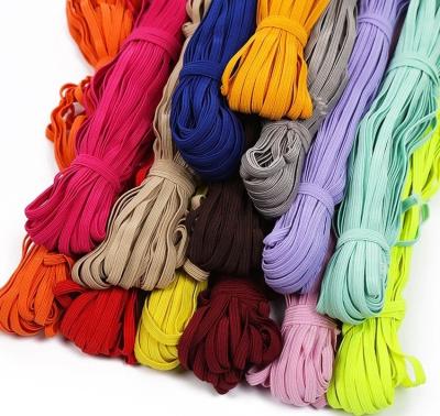 China Viable Size 6MM Multistandard Colored Elastic Band for sale