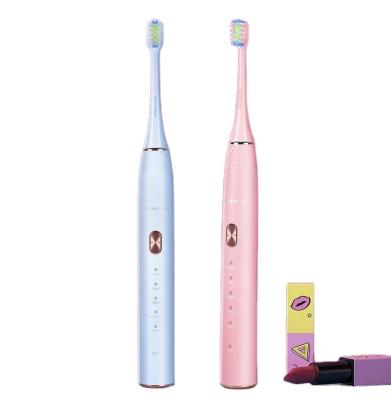 China Teeth Cleaning Travel Use Sonic Toothbrush Waterproof Smart Toothbrushes Teeth Whitening Electric Toothbrush for sale