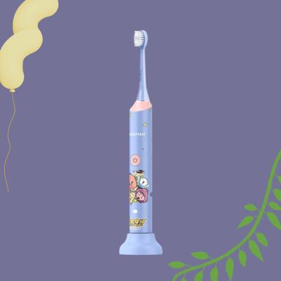 China Hot Selling Battery Operated Kids Toothbrush Kids Electric Ultrasonic Automatic Dental Electric Toothbrush for sale