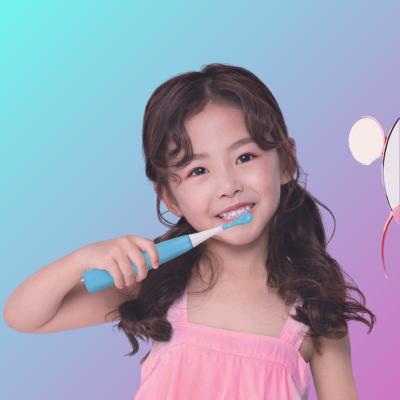 China New Arrival OEM Battery Operated Milk Teeth Whitening Ultra Sonic Toothbrush For Kids for sale