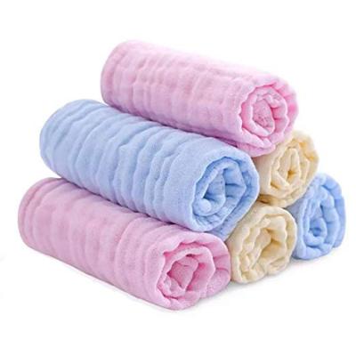 China 100% Cotton Compressed Natural Muslin Baby Towels Newborn Baby Cloths for sale