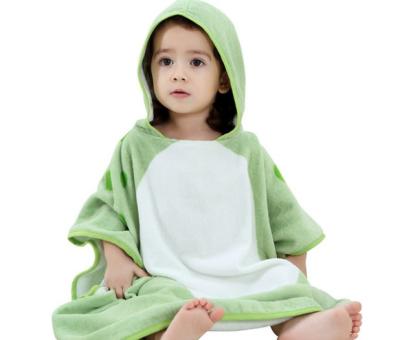 China Baby Kids Safe Hooded Towel Softest Bath Towel with Animal Ears for Baby Ultra Absorbent and Hypoallergenic for sale