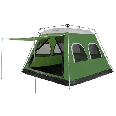 China Larger Outdoor Waterpoof Waterproof Automatic Camping Tent For 6-8 Person In Stock for sale