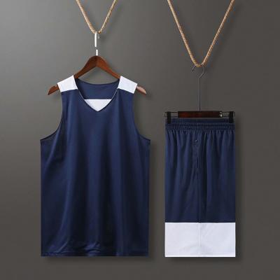 China Quick-drying wholesale custom basketball tank top men basketball uniforms good quality basketball clothing sportswear tank top for sale