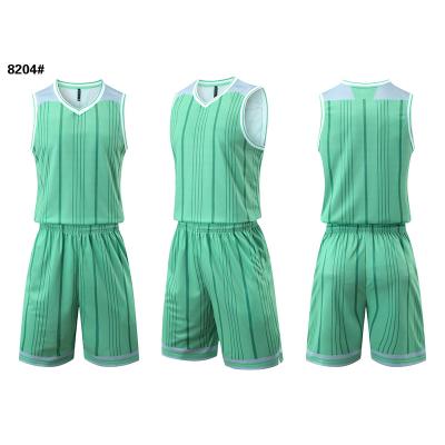 China Hot Selling Breathable Polyester Breathable Basketball Uniform Custom Set Youth for sale