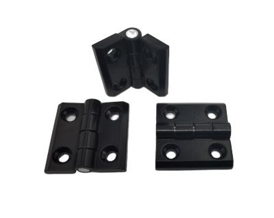 China Aluminum Industrial Door Hinges Wholesale Custom Size Easy Installation Hinge Purchase Of Various Locking Hinges for sale