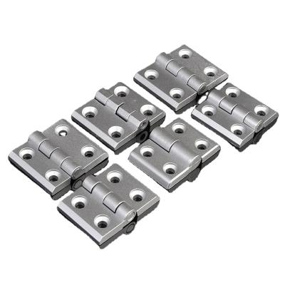 China Easy Installation Hot Sale Custom Aluminum Door Pivot Hinge Industrial Zinc Alloy Hinges for sale