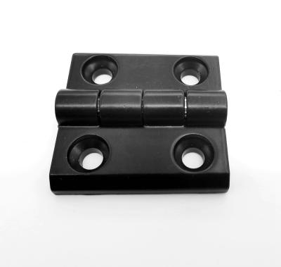 China 180 Degree Aluminum Profile Connecting High Quality Black Zinc Alloy Hinge Accessories Easy Installation for sale