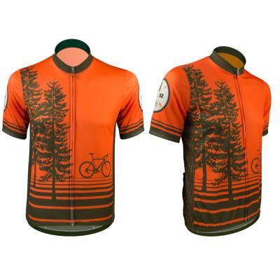 China OEM Summer Custom Breathable Short Sleeve Cycling Jersey Bike Cycling Jersey Shirt for sale