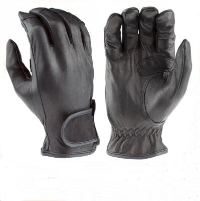 China Excellent Longevity Color Men Goatskin Leather Driver Glove, Cheap Durable Leather Gloves for sale