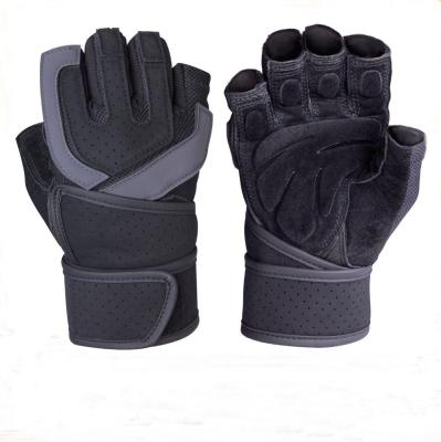 China Weightlifting Gloves/Weightlifting Gloves Leather Line Weightlifting Gloves Manufacturers, Custom Long Wrist Weightlifting Gloves for sale