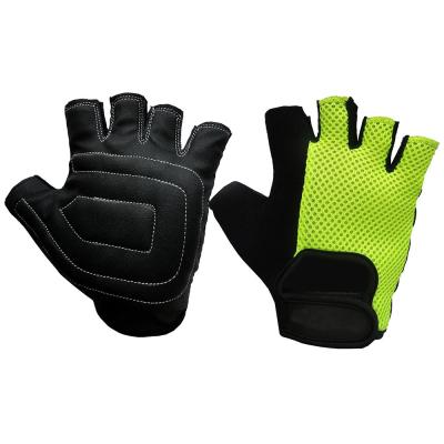 China Sports Gloves Weightlifting Gloves Pro Gym Exercising Gloves Leather Leather Training Sports Workout Fitness for sale