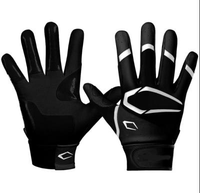 China Soccer Sports 2022 New Custom Design Outdoor Grip Soccer Gloves Kids Adult American Football Gloves for sale