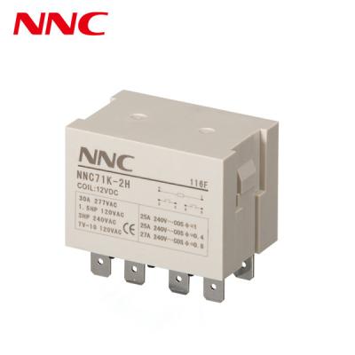 China Clion NNC Power Relay NNC71K(JQX- 116F), electromagnetic relay dc 12V HHC71K flange PCB type en venta