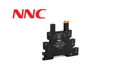 Китай NNC Relay Socket P41F05-E-24V 8A Guide rail mounting type suitable for NNC41 slim relay продается