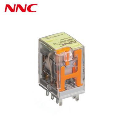 China NNC68BZL-2Z 4Z with LED and test button High quality safety 6.5A 5A miniature sealed general purpose relay for sale