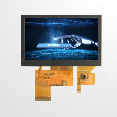 China low price 800x480 rgb factory show small size 4.3 inch screen pct tft display panel lcd module 4.3 for sale