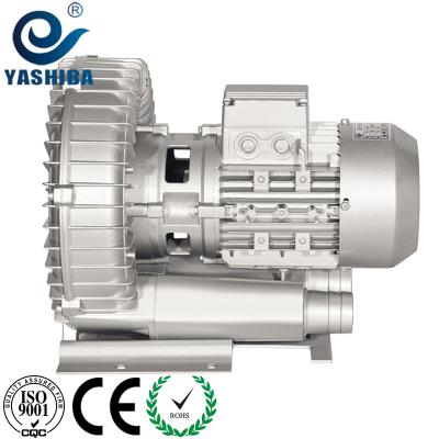 China Blower YASHIBA industrial stirring fans extended version of 3HP 2.2kw380v high temperature ring blower for sale